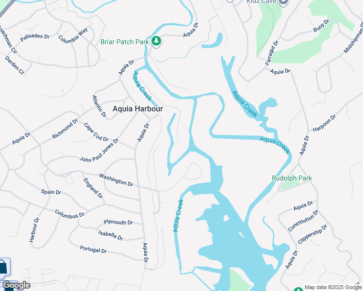 map of restaurants, bars, coffee shops, grocery stores, and more near 1009 Potomac Drive in Stafford