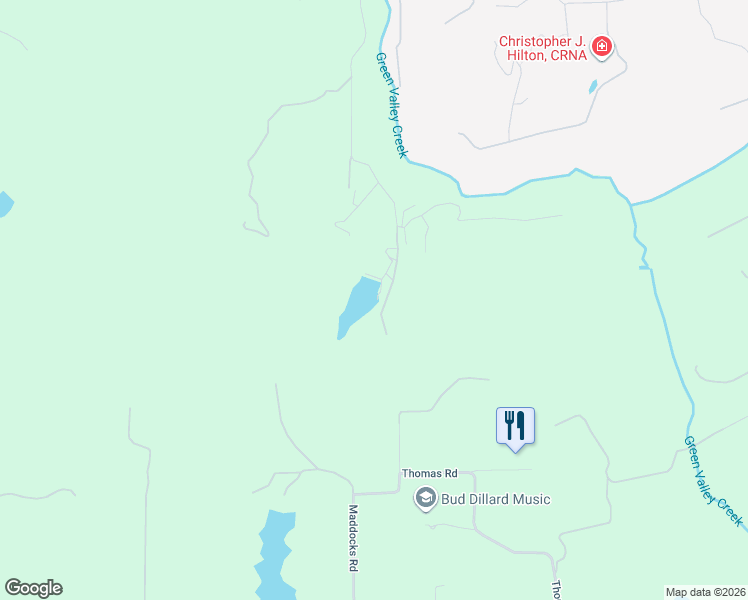 map of restaurants, bars, coffee shops, grocery stores, and more near 6760 Giovanetti Road in Forestville