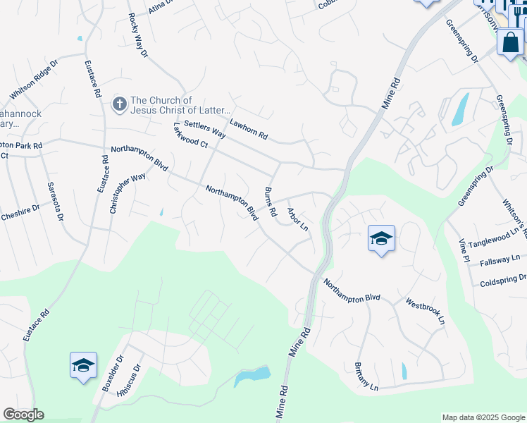 map of restaurants, bars, coffee shops, grocery stores, and more near 27 Cathedral Lane in Stafford