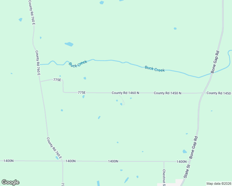 map of restaurants, bars, coffee shops, grocery stores, and more near in Bone Gap