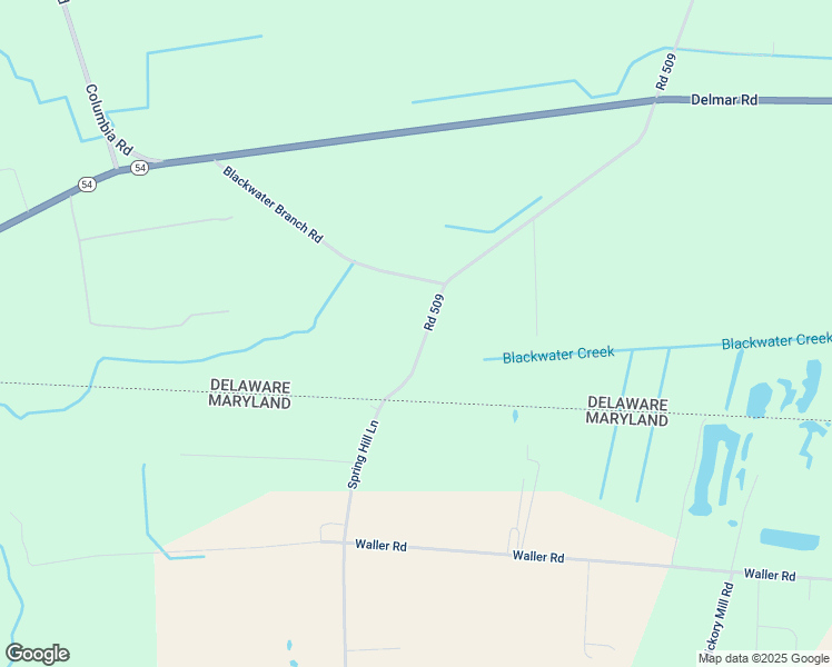 map of restaurants, bars, coffee shops, grocery stores, and more near 38322 North Spring Hill Road in Delmar