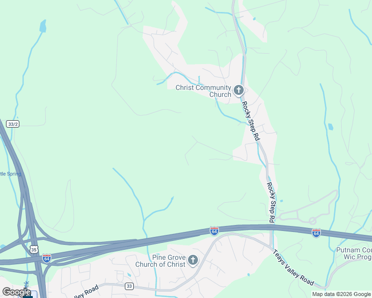 map of restaurants, bars, coffee shops, grocery stores, and more near 450 Country Cove Estates in Putnam County