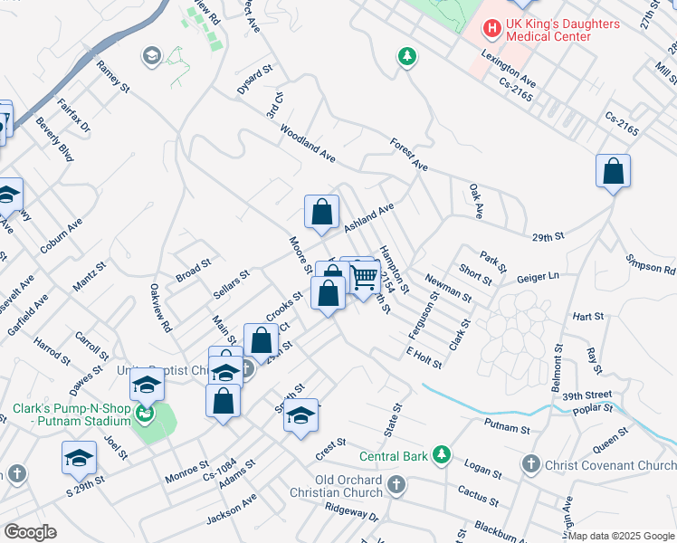 Holt Street, Ashland KY Walk Score