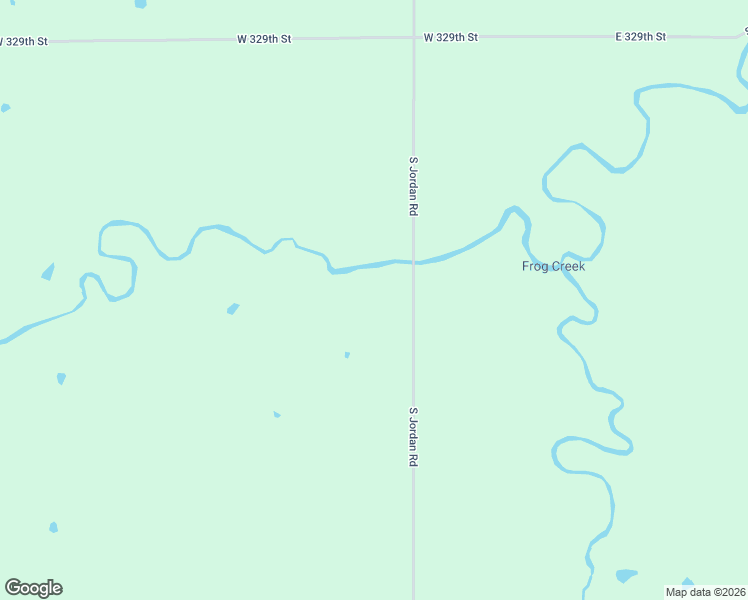 map of restaurants, bars, coffee shops, grocery stores, and more near 33339 South Jordan Road in Lebo