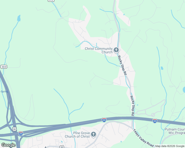 map of restaurants, bars, coffee shops, grocery stores, and more near 450 Country Cove Estates in Putnam County