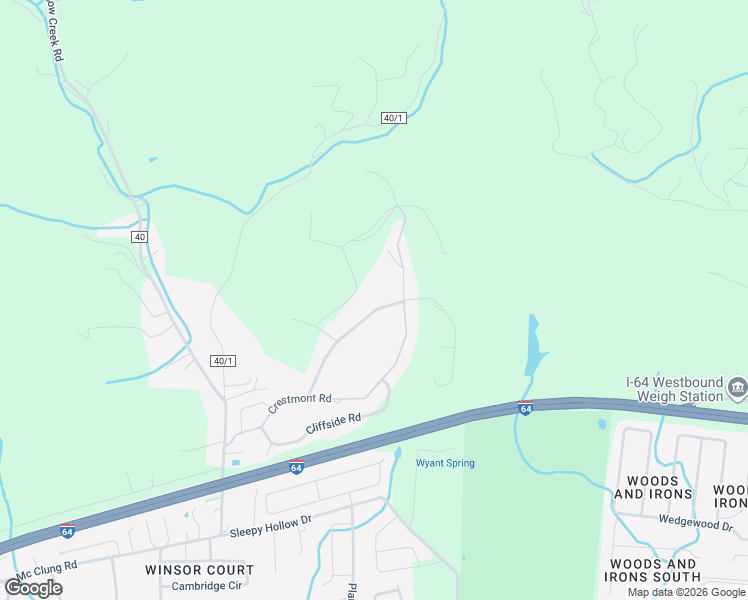map of restaurants, bars, coffee shops, grocery stores, and more near 1017-1055 Cresmo in Hurricane