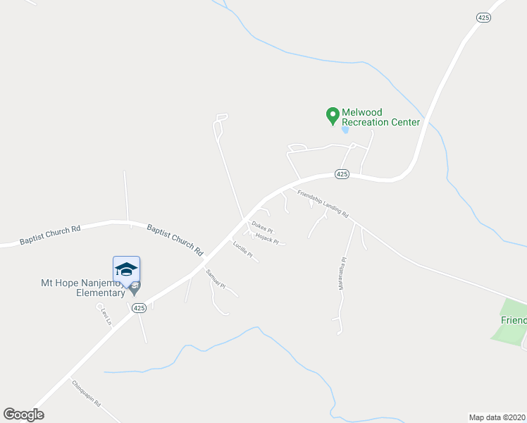 map of restaurants, bars, coffee shops, grocery stores, and more near 4050 Tims Place in Nanjemoy