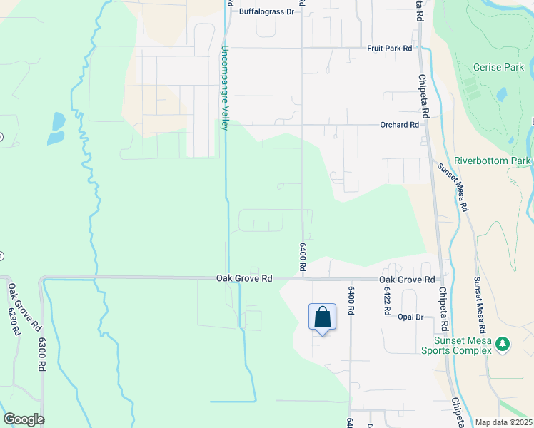 map of restaurants, bars, coffee shops, grocery stores, and more near 63878 Nancy Way in Montrose