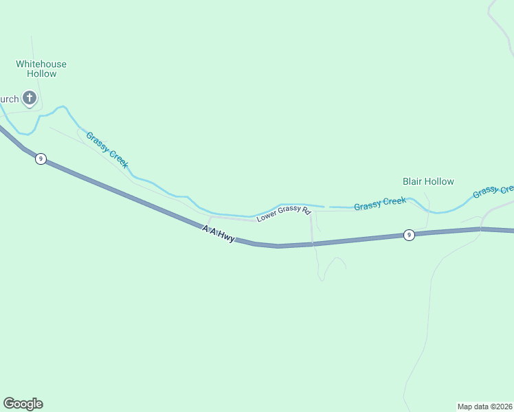 map of restaurants, bars, coffee shops, grocery stores, and more near 242 Lower Grassy Road in Grayson