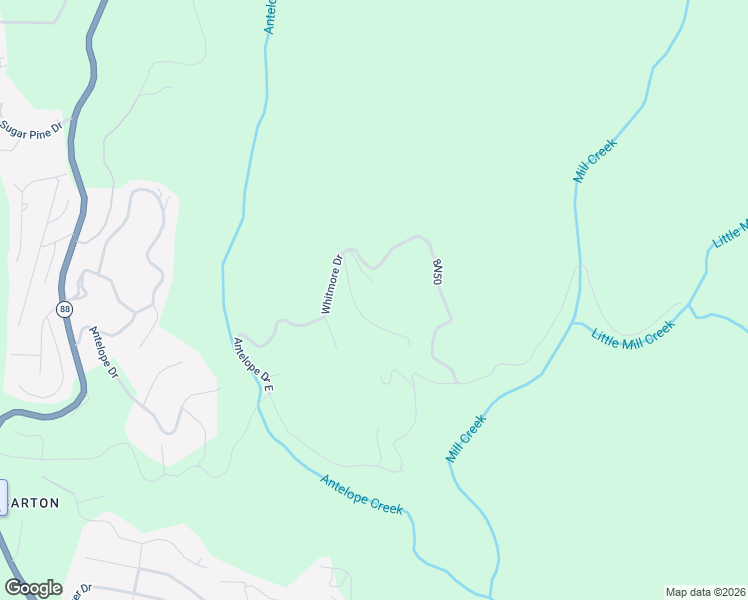map of restaurants, bars, coffee shops, grocery stores, and more near 27480 Whitmore Drive in Pioneer
