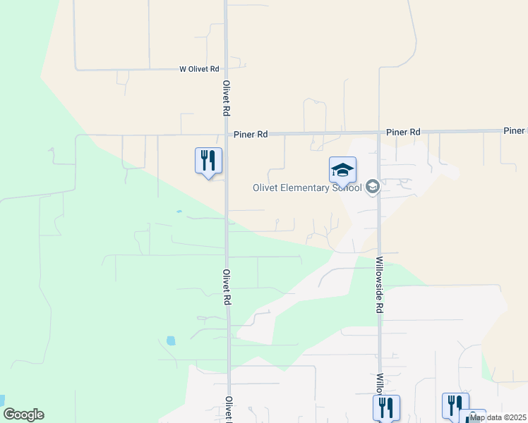 map of restaurants, bars, coffee shops, grocery stores, and more near 1817 Kimberly Lane in Santa Rosa