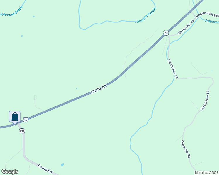 map of restaurants, bars, coffee shops, grocery stores, and more near 1673 U.S. 68 in Ewing