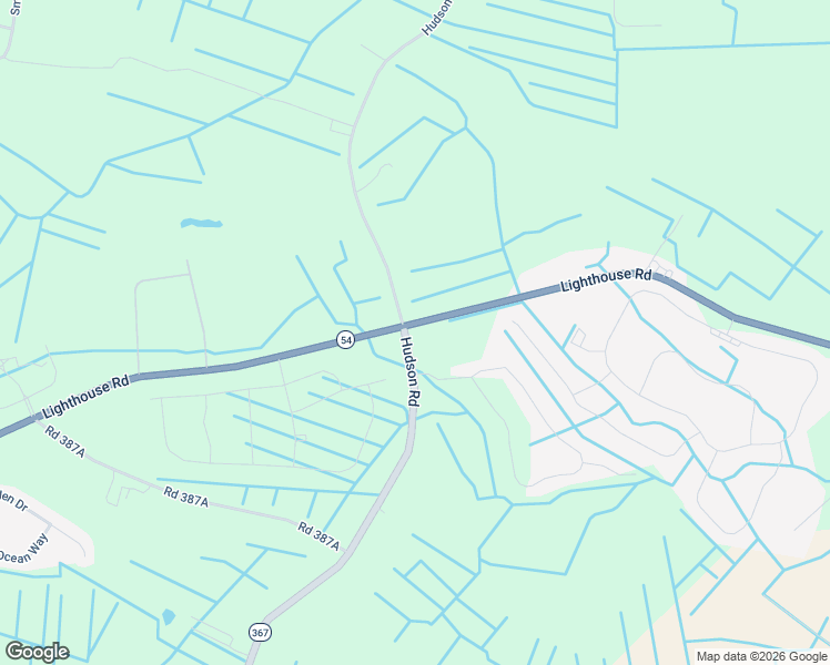 map of restaurants, bars, coffee shops, grocery stores, and more near 37116 Road 387 in Selbyville
