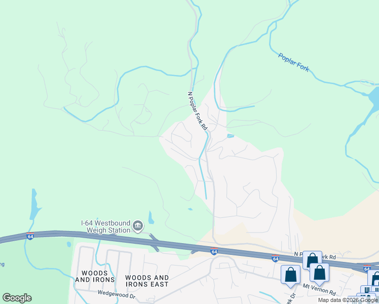 map of restaurants, bars, coffee shops, grocery stores, and more near 17 Pinbrooke Drive in Hurricane