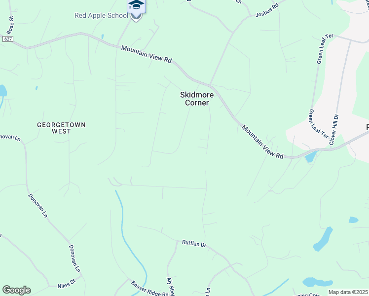 map of restaurants, bars, coffee shops, grocery stores, and more near 20 Carter Ln in Stafford