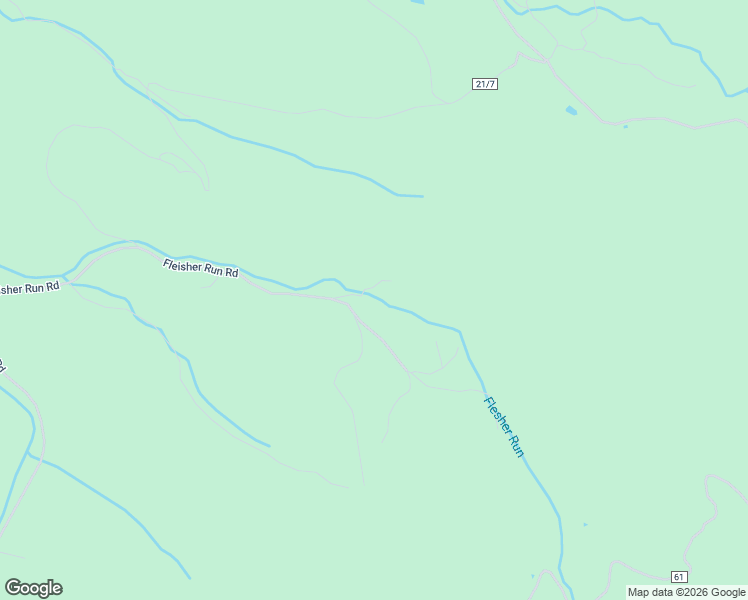 map of restaurants, bars, coffee shops, grocery stores, and more near Fleisher Run Road in Brandywine