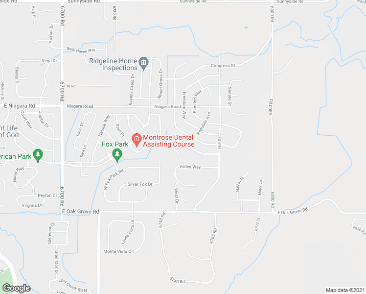 map of restaurants, bars, coffee shops, grocery stores, and more near 2246 Mead Lane in Montrose