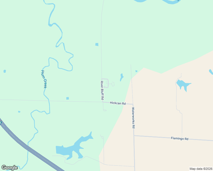 map of restaurants, bars, coffee shops, grocery stores, and more near 16938 River Bluff Road in Okawville