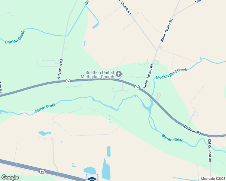map of restaurants, bars, coffee shops, grocery stores, and more near 25964 Kildee Run in Mardela Springs