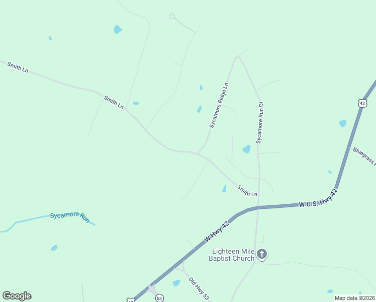 map of restaurants, bars, coffee shops, grocery stores, and more near 3101 Smith Lane in La Grange