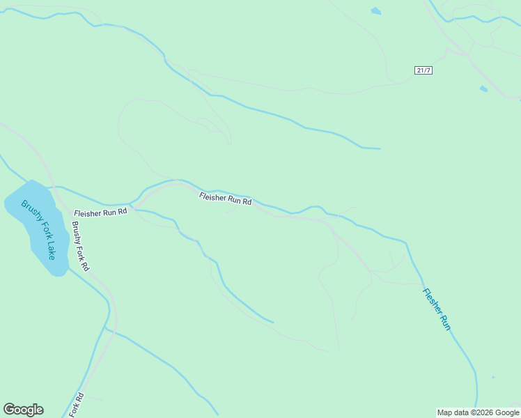 map of restaurants, bars, coffee shops, grocery stores, and more near Fleisher Run Road in Pendleton County