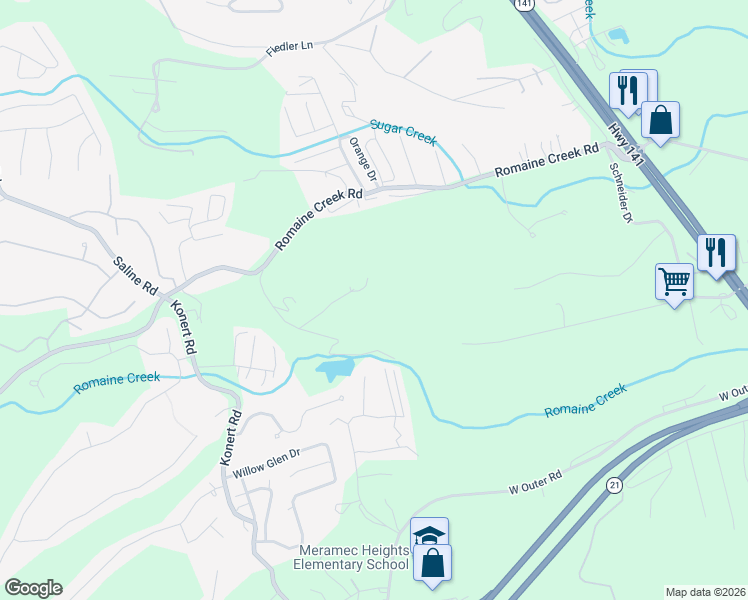 map of restaurants, bars, coffee shops, grocery stores, and more near 502 Niswonger Drive in Fenton