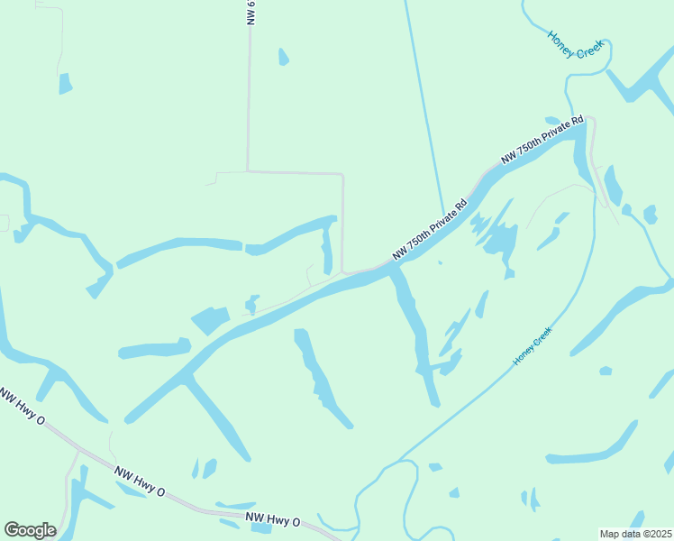 map of restaurants, bars, coffee shops, grocery stores, and more near 640-658 Northwest 750 Road in Blairstown