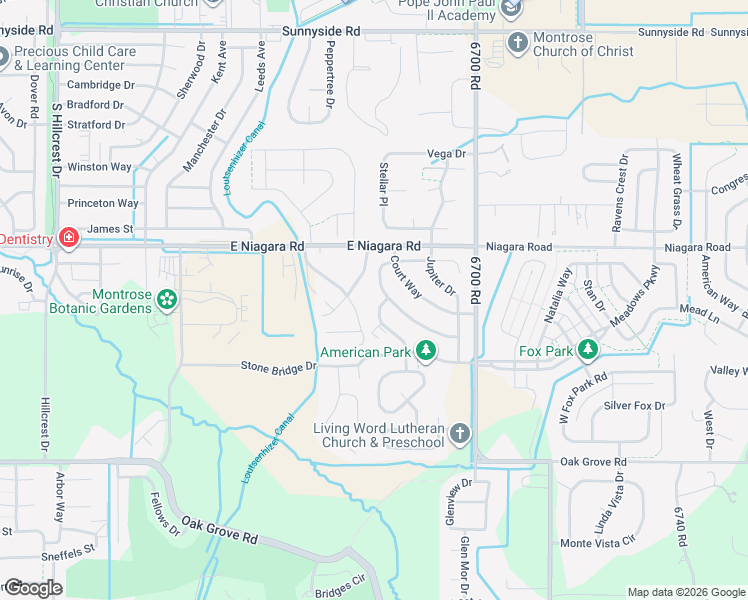 map of restaurants, bars, coffee shops, grocery stores, and more near 1877 Ouray Drive in Montrose