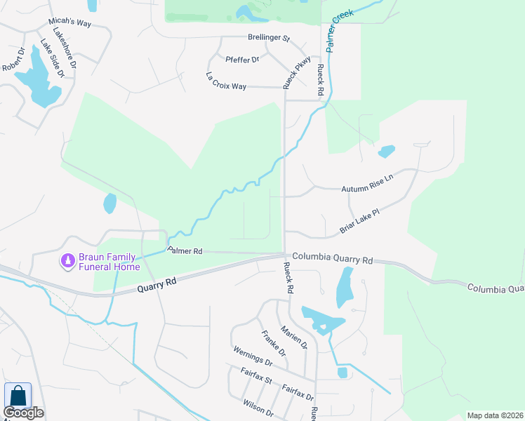 map of restaurants, bars, coffee shops, grocery stores, and more near 569 Palmer Road in Columbia