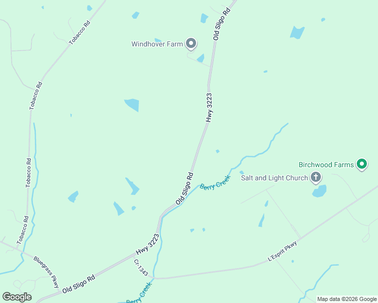 map of restaurants, bars, coffee shops, grocery stores, and more near 5300 Old Sligo Road in La Grange