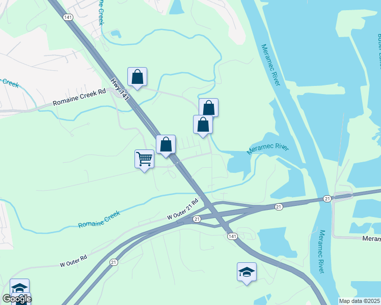 map of restaurants, bars, coffee shops, grocery stores, and more near 127 Schneider Drive in Fenton