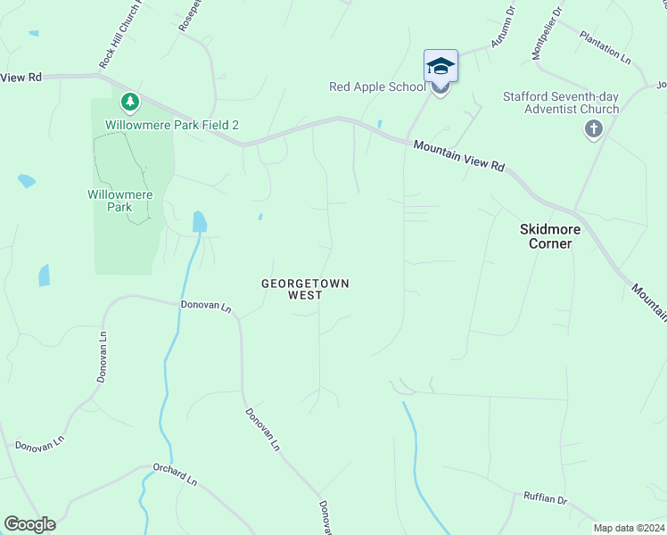 map of restaurants, bars, coffee shops, grocery stores, and more near 140 Sequester Drive in Stafford