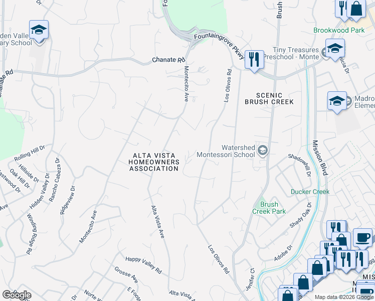 map of restaurants, bars, coffee shops, grocery stores, and more near 1420 Quail Court in Santa Rosa