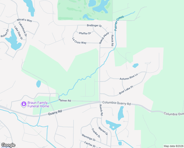 map of restaurants, bars, coffee shops, grocery stores, and more near 569 Palmer Road in Columbia
