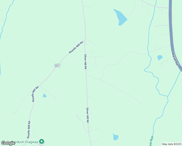 map of restaurants, bars, coffee shops, grocery stores, and more near 13593 Silver Hill Road in Sumerduck