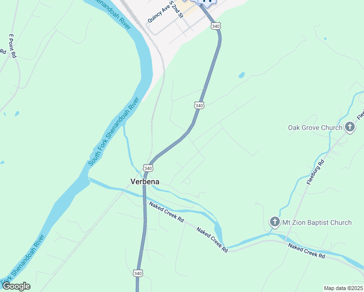 map of restaurants, bars, coffee shops, grocery stores, and more near in Shenandoah