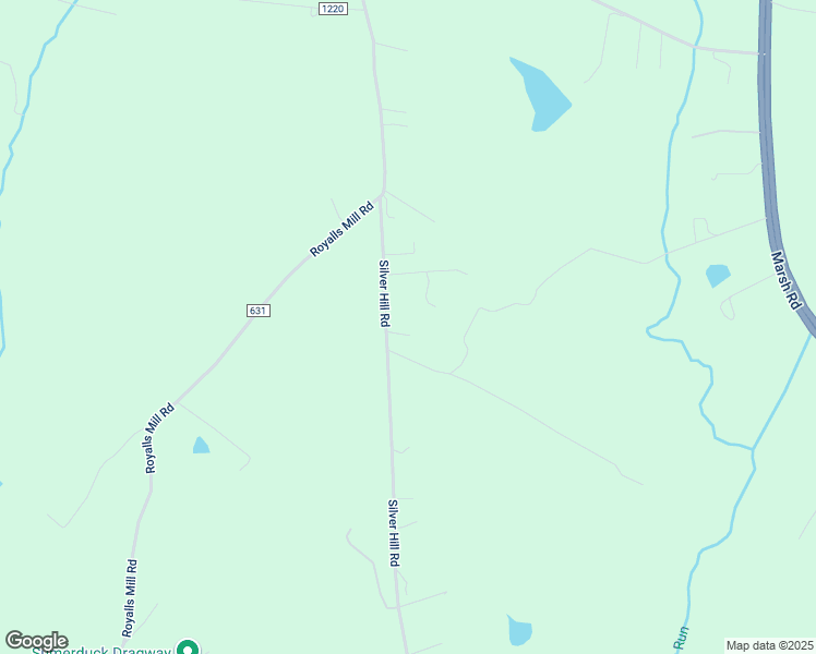 map of restaurants, bars, coffee shops, grocery stores, and more near 13593 Silver Hill Road in Sumerduck