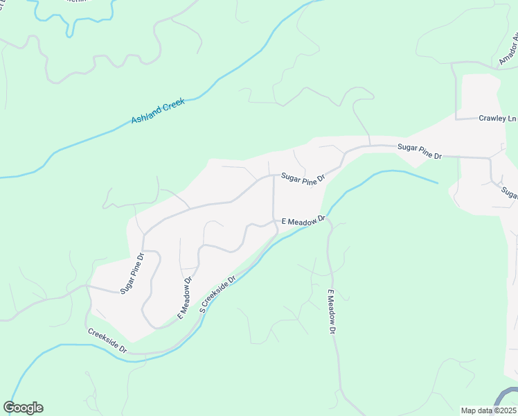 map of restaurants, bars, coffee shops, grocery stores, and more near 18109 North Meadow Drive in Pioneer