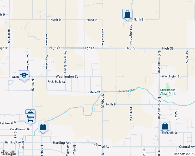 map of restaurants, bars, coffee shops, grocery stores, and more near 48 Un Road in Cañon City