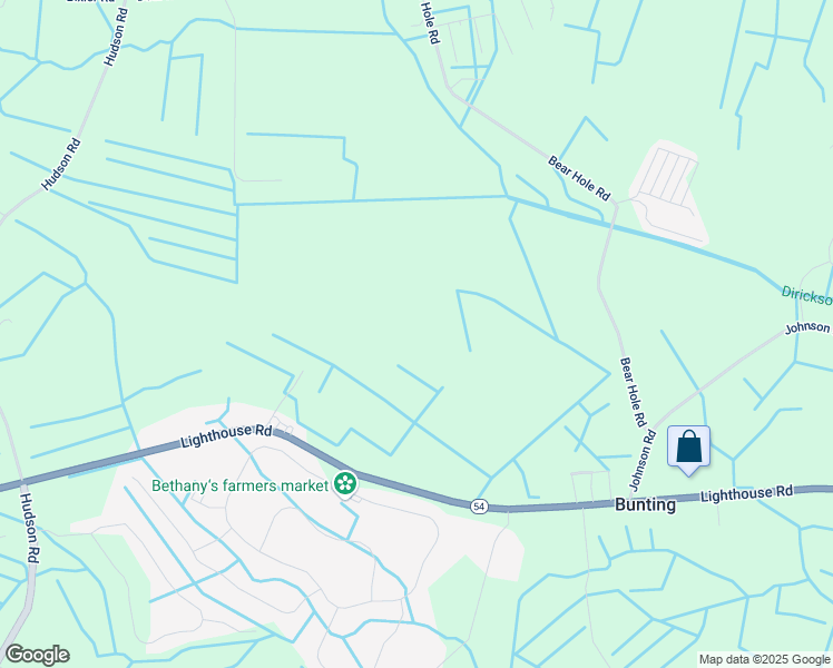 map of restaurants, bars, coffee shops, grocery stores, and more near 32691 Lighthouse Road in Selbyville