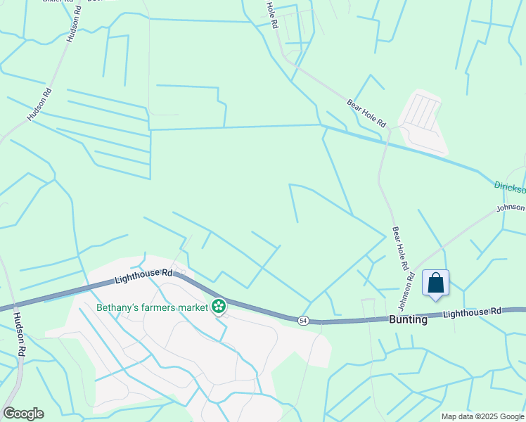 map of restaurants, bars, coffee shops, grocery stores, and more near 32691 Lighthouse Road in Selbyville