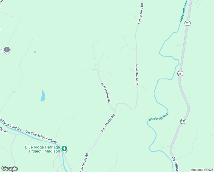 map of restaurants, bars, coffee shops, grocery stores, and more near 224 Hurt Hollow Road in Banco