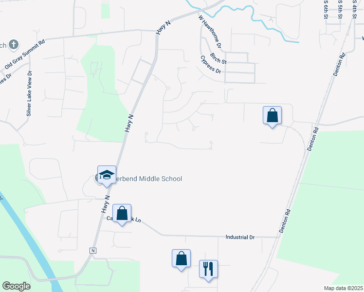 map of restaurants, bars, coffee shops, grocery stores, and more near 1665 Westlake Court in Pacific