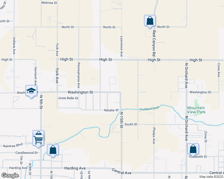 map of restaurants, bars, coffee shops, grocery stores, and more near 48 Un Road in Cañon City