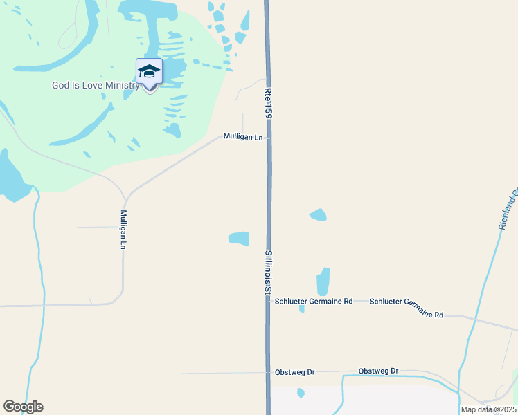 map of restaurants, bars, coffee shops, grocery stores, and more near 2749 South Illinois Street in Belleville