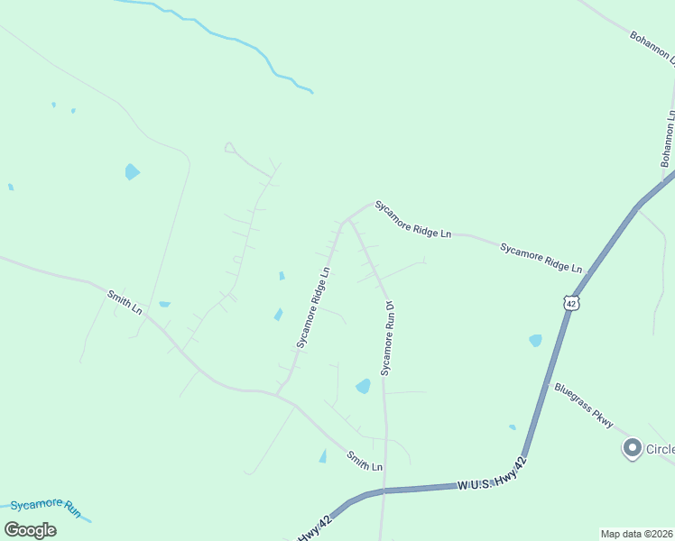 map of restaurants, bars, coffee shops, grocery stores, and more near 4907 Sycamore Ridge Lane in La Grange