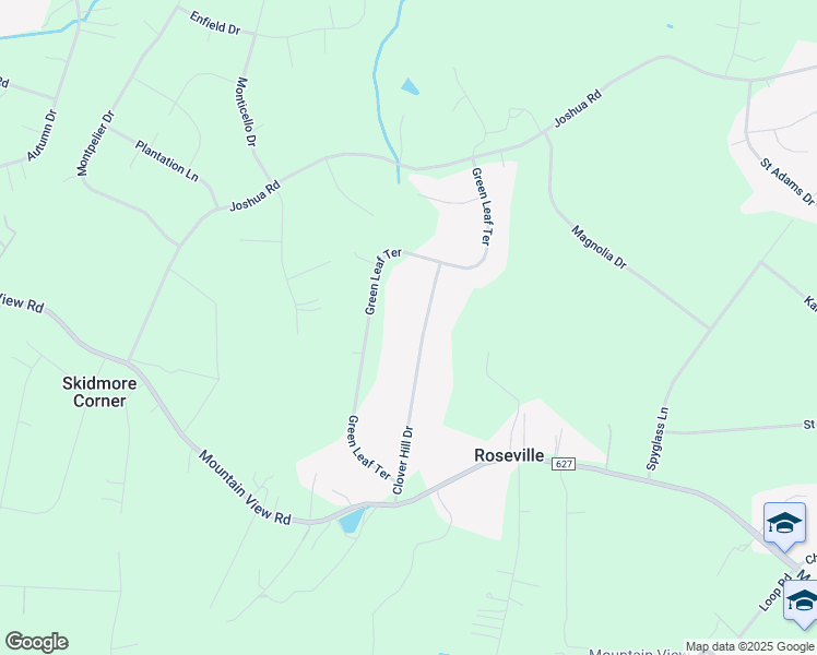 map of restaurants, bars, coffee shops, grocery stores, and more near 11 Clover Hill Drive in Stafford