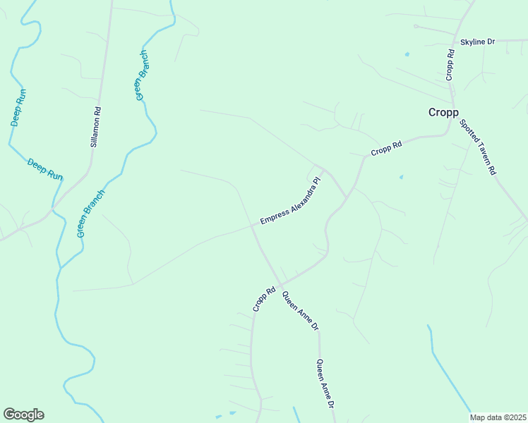 map of restaurants, bars, coffee shops, grocery stores, and more near 64 Empress Alexandra Place in Fredericksburg