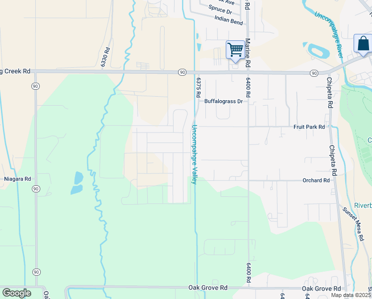 map of restaurants, bars, coffee shops, grocery stores, and more near 516 Howard Fork Avenue in Montrose