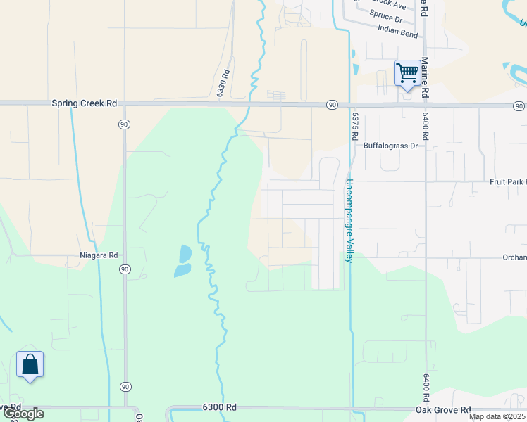map of restaurants, bars, coffee shops, grocery stores, and more near 521 Alta Lakes Avenue in Montrose